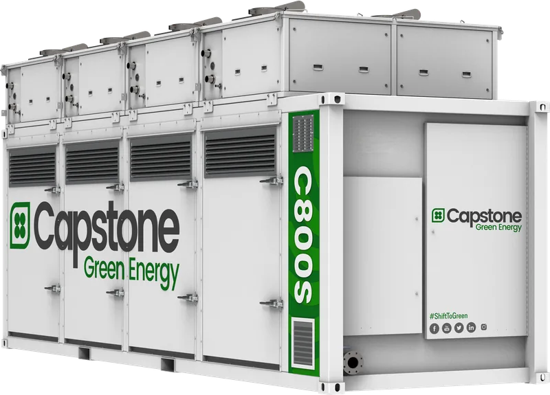 Capstone C800S gasna mikroturbina
